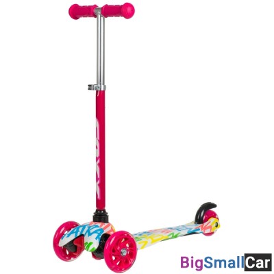 Детский самокат-кикборд FXA.DISCOKIDS.WMC20 FOXX