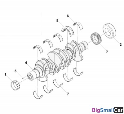 Сальник коленвала задний B3.3 С6140211341